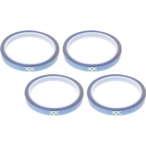 rouleaux de ruban thermocollant bleu haute température 20 mm