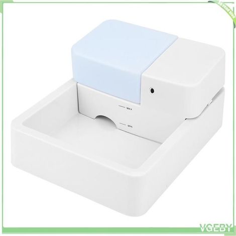 Fontaine à eau électrique - FAFEICY - 1,8L - Double filtration coton+charbon - LED bleu - Pour petits chiens et chats (1/5)
