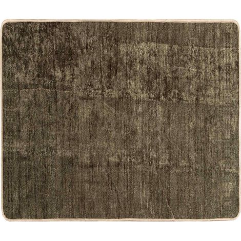 vidaXL Rug Runner MARSA Forest Green 80 x 100 cm Polyester and PVC
