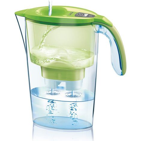 Jarra Filtrante Laica Stream Line/ Capacidad 2.3L/ Verde