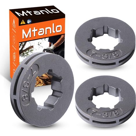 3/8"-7T Rim Sprocket 0.675" Mini 7 Spline for Stihl MS180 018 MS251 MS211 MS171 MS181 MS231 MS241 MS261 MS270 MS280 MS170 017 Chainsaw 0000 642 1231 (1/5)