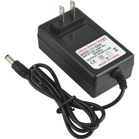 Sicheres Ladenetzteil AC 100–240 V DC 21 V 2 A für Lithium-Ionen-Akkus, EU-Stecker, Ersatz (1/5)