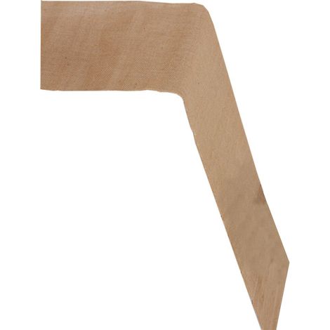 Vintage-Tischläufer aus Jute, naturkhaki, -C