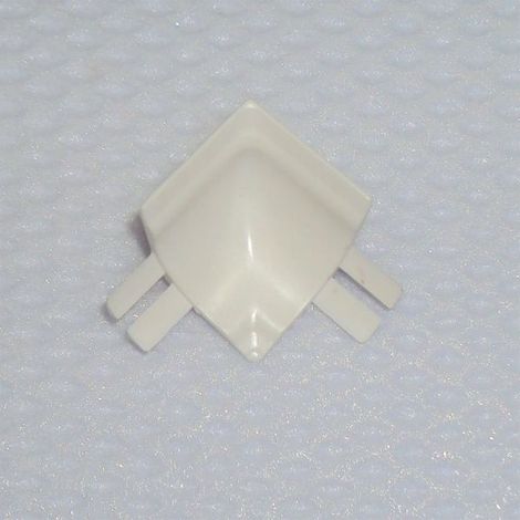 RACCORDO ANGOLO INTERNO ANGOLARE PROFILO RACCORDO IGIENICO PVC BIANCO