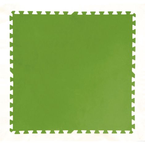 POLYÄTHYLEN UNTERBODEN GRÜN BESTWAY 58636 78x78 CM 9ER-PACK