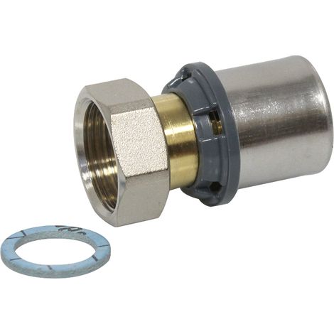 Raccord multicouche à sertir TH - Femelle écrou libre 3/4" (20/27) - Ø26x3,0 - Arcanaute (1/6)