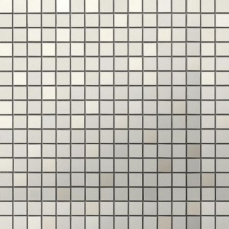 Mosaïque effet Enduit Gris Perle 1,7x1,7 cm Quadra 30,5x30,5x0,85 cm Mat Calviro - Mur intérieur (vendu par carton de 0,558 m²) - RO'MA CARRELAGE