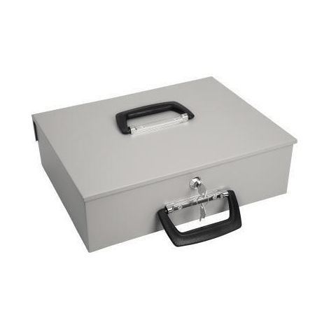 WEDO 1554465 Caisse à monnaie (l x H x P) 355 x 100 x 275 mm gris clair S311831 (1/3)