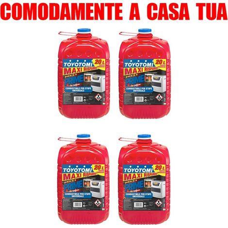 TOYOTOMI Prime 20 Ltr Combustibile Categoria “Inodore” (Confezione da 4) (1/5)