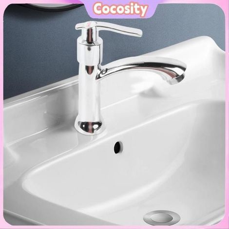 Cocosity Robinet d'eau froide simple Robinet D'évier à Poignée Unique, Robinet D'eau Froide, Robinet de Lavabo de bricolage salle (1/5)