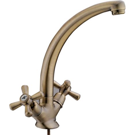 1PZ SERIE SOFIA MONOFORO LAVELLO CROCE BRONZATO 25412B (1/2)