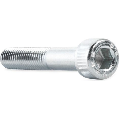 tornillo rosca metal allen  din 912 zinc metrica m-4 largo 25mm (1/3)