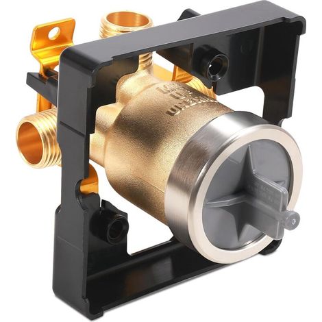 Delta Faucet R10000 UNBXHF Universal-Ersatz-Duschventilkörper für Badewanne und Dusche, MUMU Wannenhahn-Finishing-Kit (1/4)