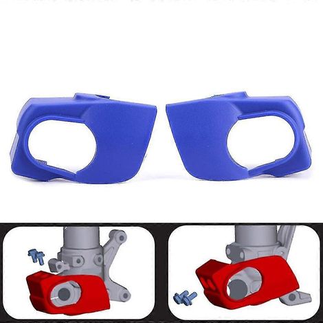 Motorrad-Gabelprotektoren mit Stoßdämpfung für HONDA CRF 250 300 450 R RX X KAWASAKI KX250F KX450F KX 250 450 2020 – Blau