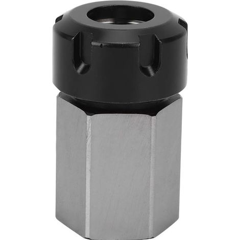 Support de Mandrin de Pince Hexagonale de Bloc de Pince Er25, Pince Hexagonale Er Haute Résistance en acier au Carbone argenté Pour Machine de Découpe de Gravure de Tour Cnc(Er25) (1/4)