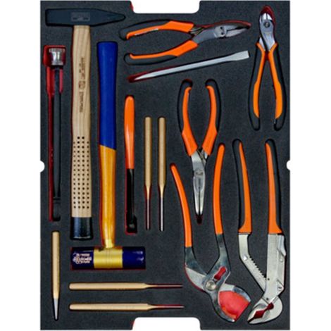 FOAM PARA ESTUCHE 4750RCHD01, 15 PIEZAS - BAHCO