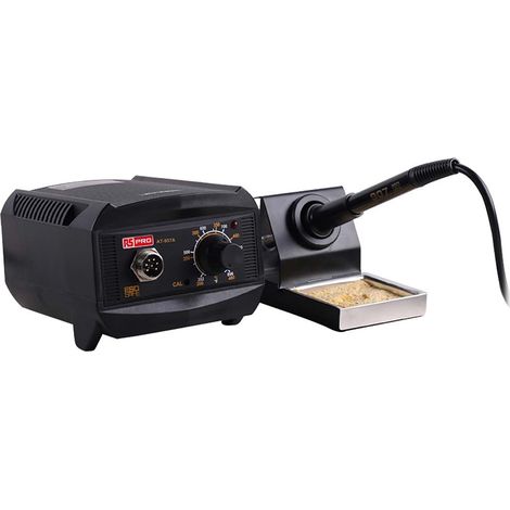 Rs Pro – Station de soudage analogique 65W – Tension 230V – Température max 480°C – Affichage analogique pour travaux de précision