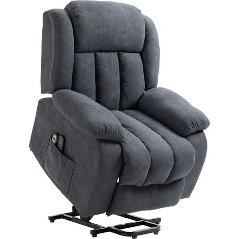 HOMCOM Power Lift Recliner Chair, Lift Chair for Elderly with Massage (1/5)