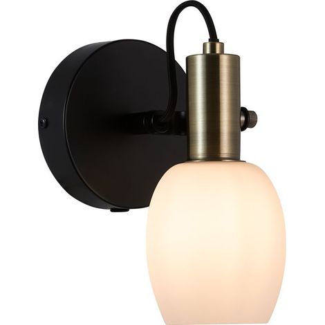 Nordlux Applique murale ARILD métal noir H20 IP20 intérieur (1/5)