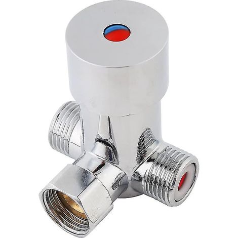 Robinets mélangeurs thermostatiques G1/2 pour eau chaude et froide (1/5)