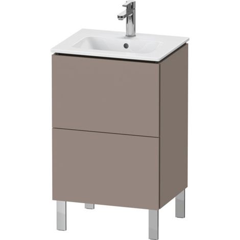 Duravit L-Cube Waschtischunterbau stehend Compact, 2 Auszüge, (1/3)
