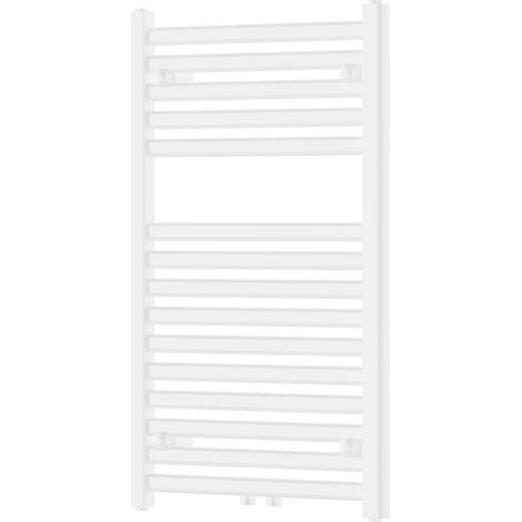 Radiador secatoallas eléctrico 381W 80x50x3cm, Negro (1/4)