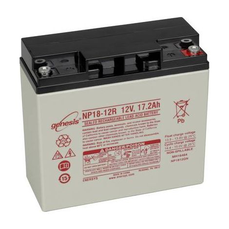Batterie au plomb 12 V 17.2 Ah EnerSys Hawker Genesis plomb (AGM) (l x H x P) 181 x 167 x 76 mm raccord à vis M5, raccord à vis M6 sans entretien, c Y934322 (1/2)
