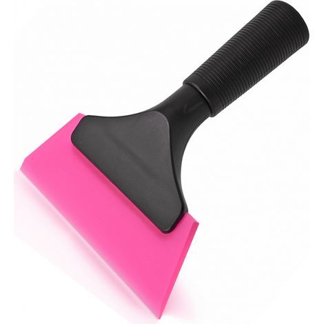 Autoabzieher, spurenloser Schaumstoff-Schneebürste für faltbare, verstellbare Windschutzscheiben, Rosy (1/5)