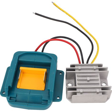 Régulateur de tension CC 18 V vers 12 V 10 A 120 W, convertisseur réducteur, adaptateur de batterie pour BL1850B, BL1860B, BL1830B, BL1840B et BL1820B (1/5)