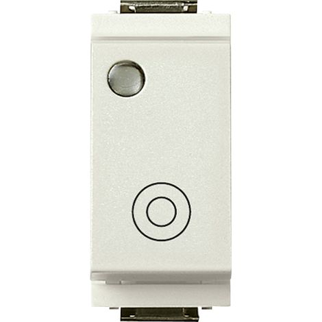 VIMAR - 17010.L.B Pulsante 1PNO 10A generico lum.so bianco