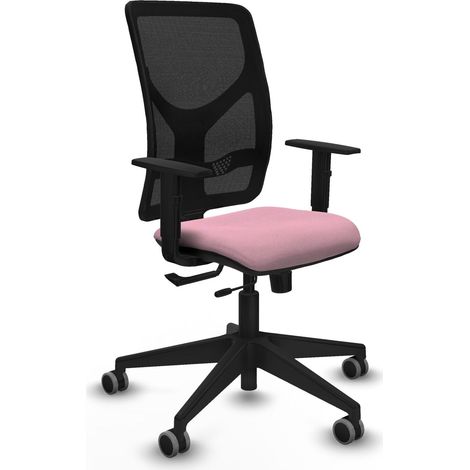 Silla de oficina piqueras y crespo Motilla negro soporte lumbar ajustable (1/2)