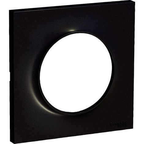 PLAQUE ODACE STYL SCHNEIDER 2 POSTES - ANTHRACITE S540704