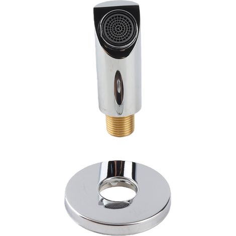 Sortie de douche encastrée ronde en cuivre filetage G1/2 pouce accessoire colonne de douche (1/4)