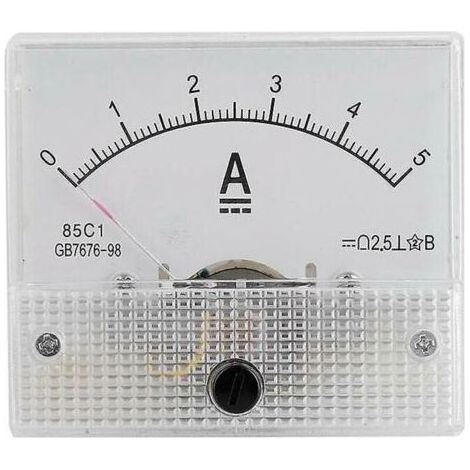 Voltmetro e amperometro analogico DC 85C1 (1/5)