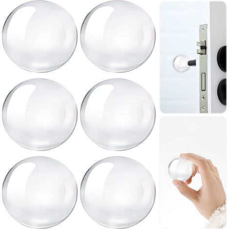 Set of 6 Interior Door Stoppers 40 x 8 mm (1/5)