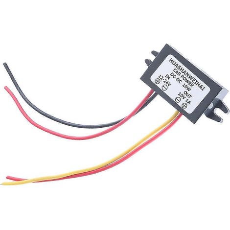 Convertisseur Buckk 12V/24V vers 10V 1A, abaisseur de tension 24V-10V, pour camions et voitures, régulateur de tension, édition multicolore 0927 (1/5)