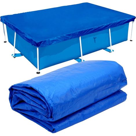 royaluxe -Bache Piscine Rectangulaire pour Piscine Rectangulaire, Couverture de Piscine, Matériau Amélioré, Plus épais et Durable, Résistant à la Poussière et aux Feuilles, Facile à Installer (300 x 2 (1/5)