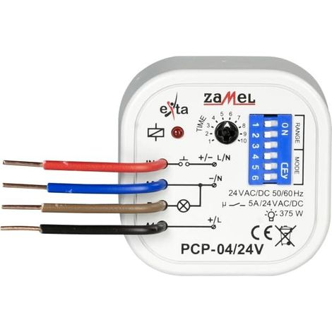 Zamel PCP-06 relé temporizado eléctrico estándar 230 V