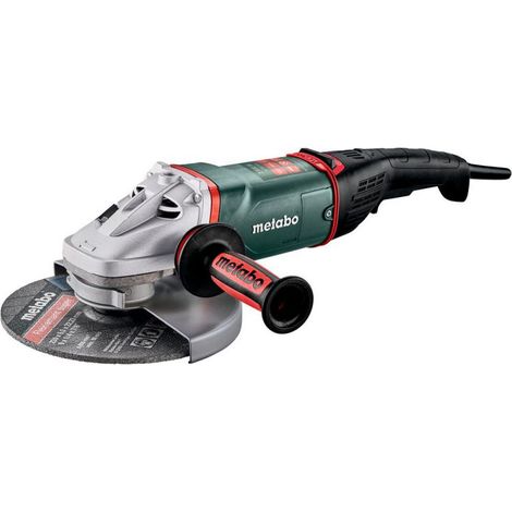 Metabo Winkelschleifer WEPBA 26-230 MVT Quick, mit Bremse, Schnellspannmutter, drehbarem Haupthandgriff, Totmannschalter, Karton (1/4)