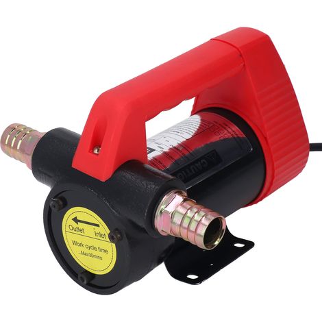 Elektrische Dieselpumpe 45–50 l/min, 8 m, effiziente Ölförderung für Pkw und Motorräder, 12 V Gleichstrom (1/5)