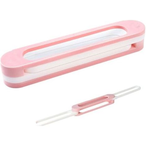 Foldable Shoe Rack Wall Mount Multifunctional Waterproof Shoe Rack for Bathroom/Bedroom/Living Room (Pink) (1/5)