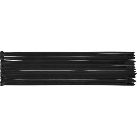 Extreme Kabelbinder 7,6 × 400 mm, schwarz, 50 Stück. (1/5)