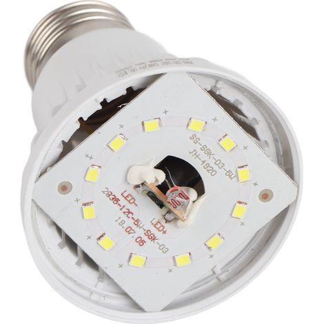 E27 220V LED-Lampe mit Geräuschsensor, automatischer Ein-/Ausschaltsteuerung und geräuschaktiviertem Nachtlicht (1/5)