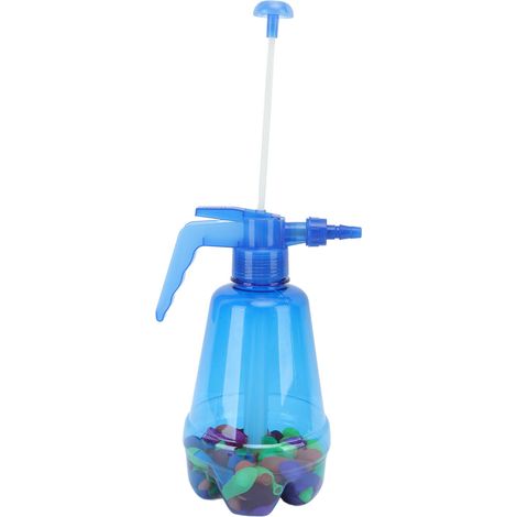 Pompe à ballons d'eau en plastique avec 100 ballons inclus. Accessoire de jeu d'eau facile à utiliser pour les enfants de 3 ans et plus. (1/5)
