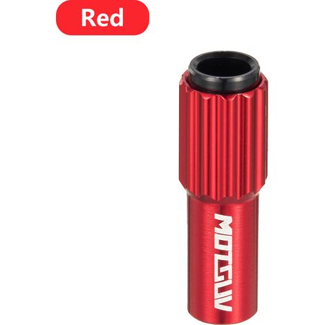 Vis de réglage fin rouge Vis de réglage fin de gamme pour le réglage des dérailleurs avant et arrière de vélo (1/5)