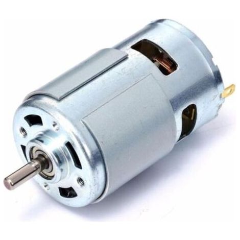 Moteur CC 775 12 V, roulement à billes, couple élevé, haute puissance, faible bruit, pour outils électriques (1/5)