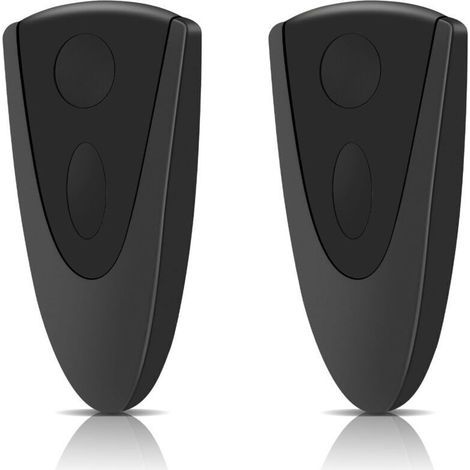 2-Channel 433.92 MHz Handheld Garage Door Transmitter – Compatible with Novotron 502/504/512/514, MAX43-2, MIX43-2 and Tormatic (1/5)