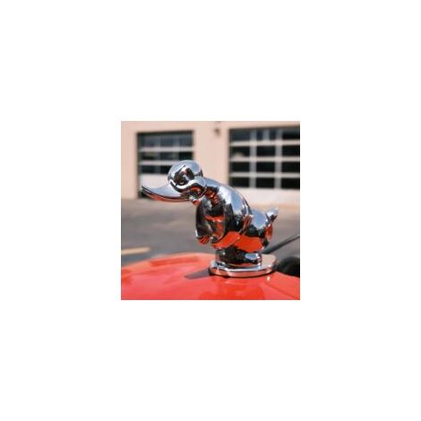 Wütende Ente als Kühlerfigur, 3D-Kühlerfigur aus Metalllegierung, lustige Gummiente als Kühlerfigur - Crezuo