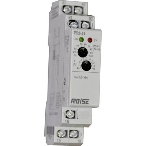Rose LM PRI-51 8 relés de supervisión rosa compacto
