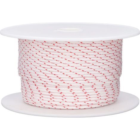 Corde de Démarrage pour Tronçonneuse 100m Nylon 3mm Adapté aux Moteurs de Tondeuses - KZQ (1/5)